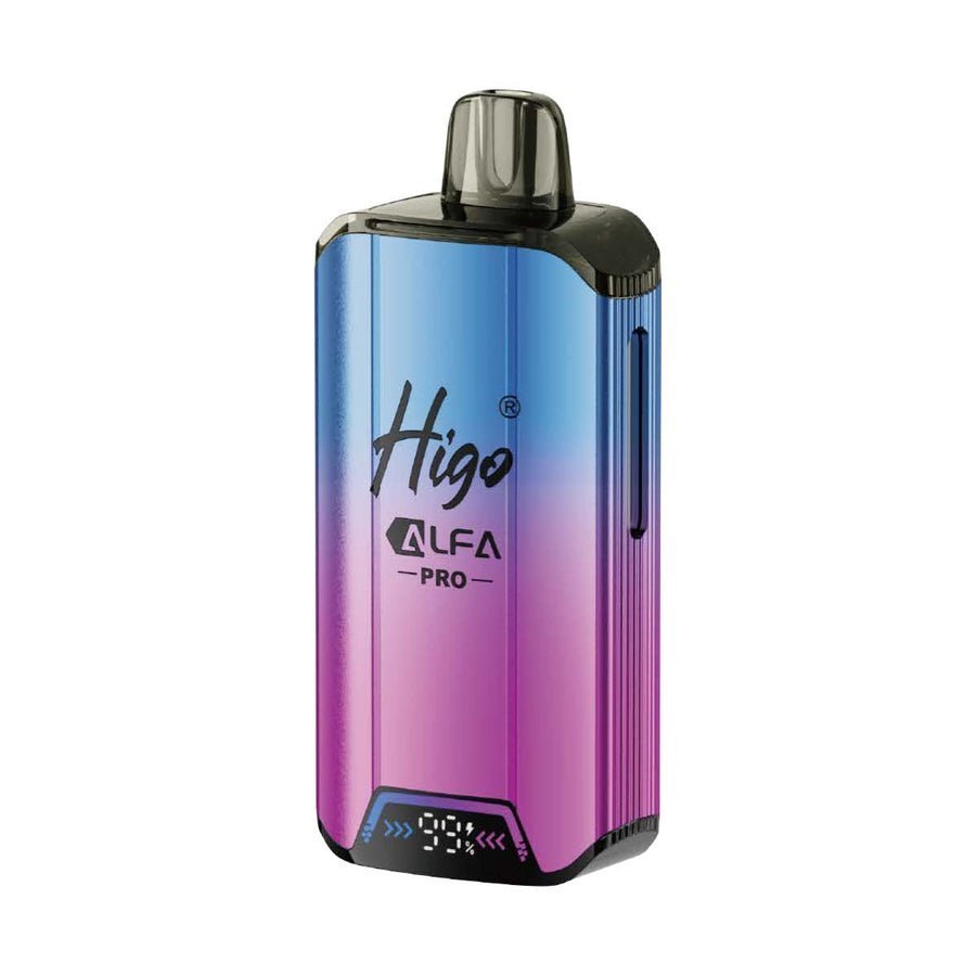 Buy Higo Alfa Pro 25K Prefilled Pod Kit Box of 5 - Blue Razz GB