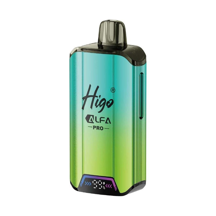 Buy Higo Alfa Pro 25K Prefilled Pod Kit Box of 5 - Lemon Lime / Pineapple Ice