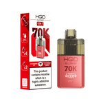 Buy HQD Glow Air 70K Prefilled Vape Box of 5 - Kiwi Passionfruit Guava + Strawberry Kiwi