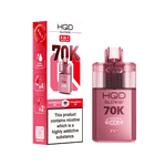Buy HQD Glow Air 70K Prefilled Vape Box of 5 - Kiwi Passionfruit Guava + Strawberry Kiwi