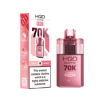 Buy HQD Glow Air 70K Prefilled Vape Box of 5 - Kiwi Passionfruit Guava + Strawberry Kiwi