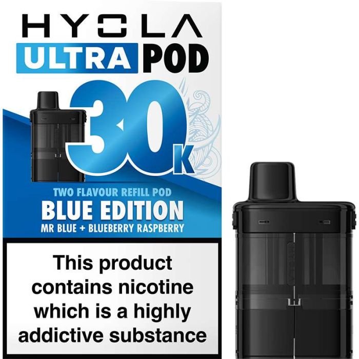 Buy Hyola Ultra 30k Prefilled Pods pack of 5 - Blue Edition