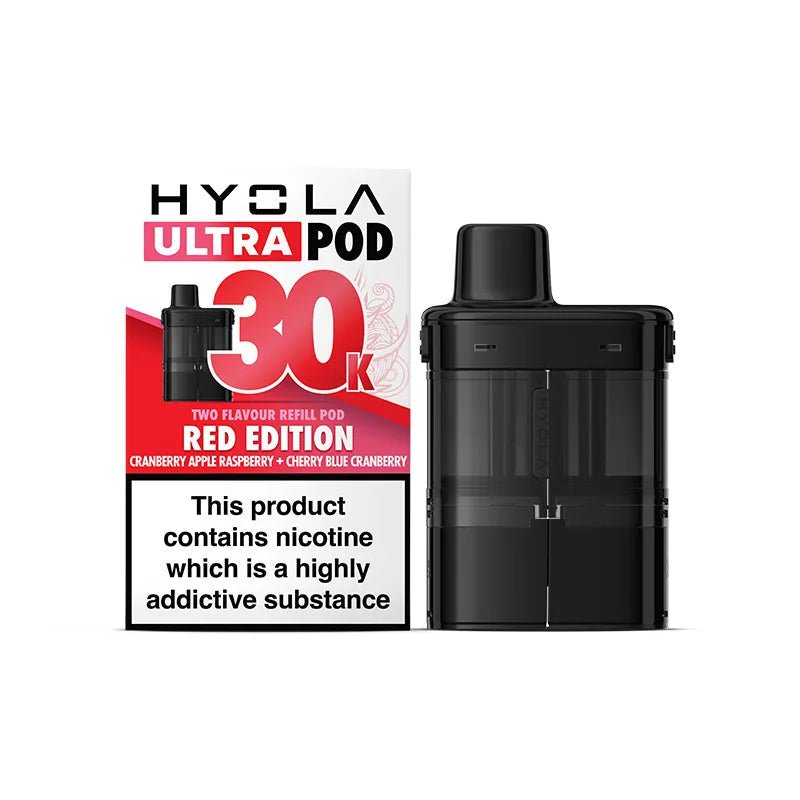 Buy Hyola Ultra 30k Prefilled Pods pack of 5 - Red Edition