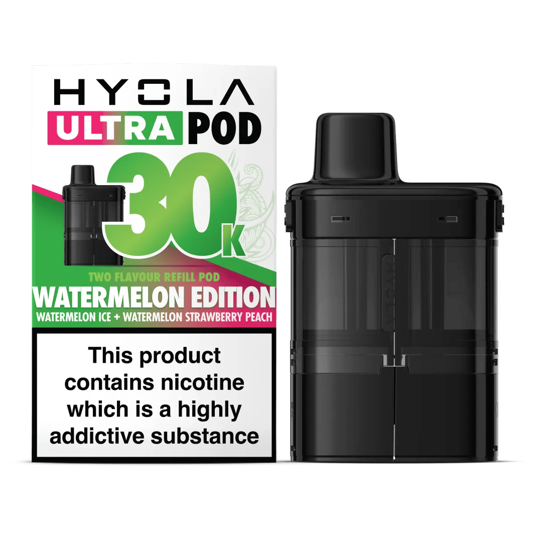 Buy Hyola Ultra 30k Prefilled Pods pack of 5 - Watermelon Edition