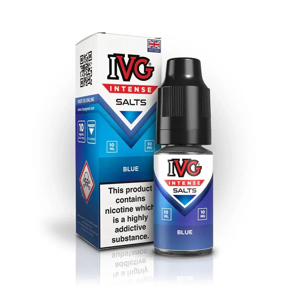 Buy IVG Intense Nic Salts | Box of 10 - Blue