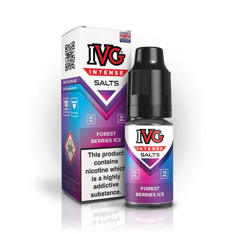 Buy IVG Intense Nic Salts | Box of 10 - Forest Berries Ice