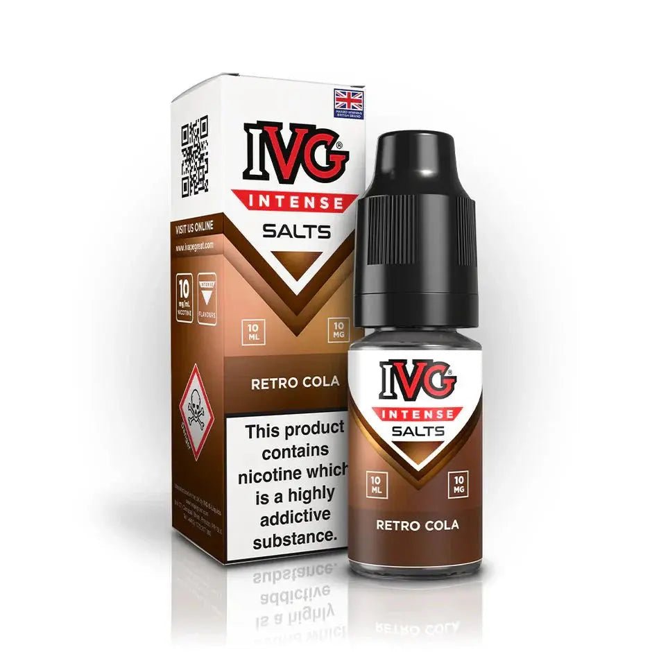 Buy IVG Intense Nic Salts | Box of 10 - Retro Cola