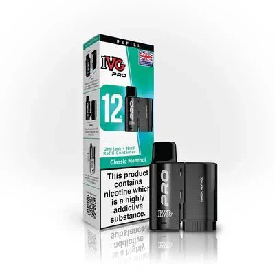 Buy IVG Pro 10K Replacement Pods - Pack of 5 - Classic Menthol