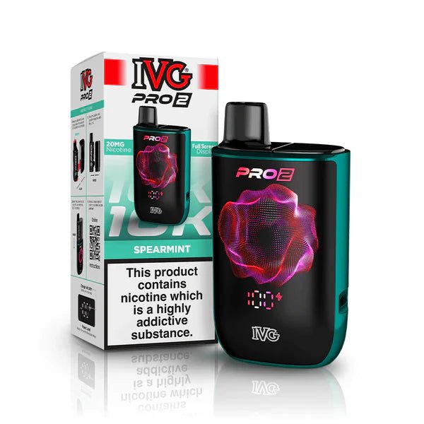 Buy IVG Pro 2 10k Prefilled Pod Kit Box of 5 - Spearmint (Green)