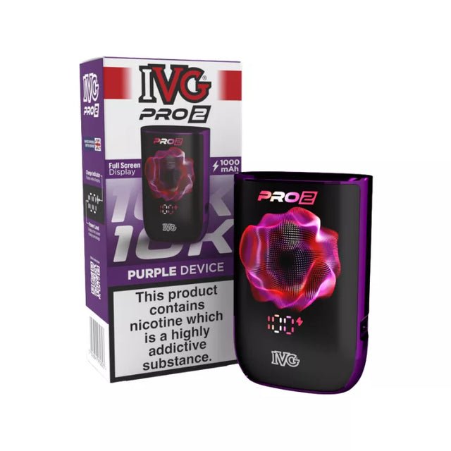 Buy IVG Pro 2 Vape Starter Kit Box of 5 - Purple