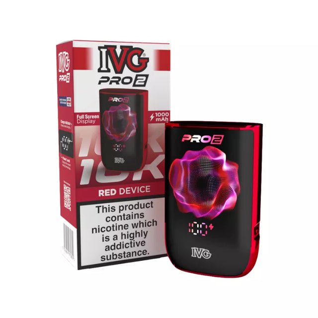 Buy IVG Pro 2 Vape Starter Kit Box of 5 - Red