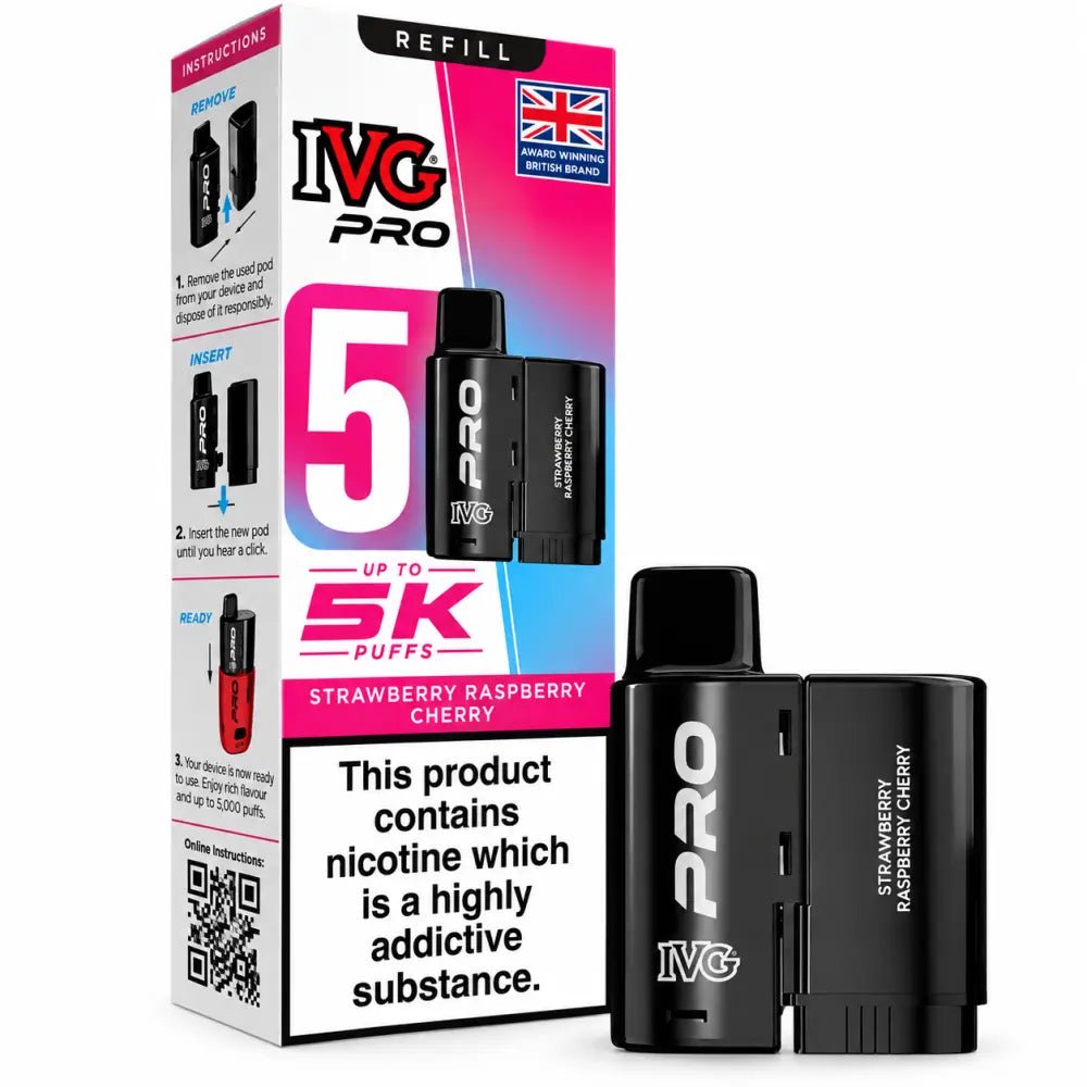 Buy IVG Pro 5k Prefilled Pods Pack of 5 - Pink Lemonade
