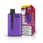 Buy IVG SAVR 3000 Prefilled Pod Vape Kit - Blue Razz Cherry