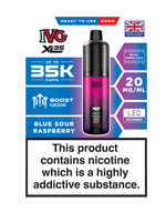 Buy IVG XL 35K Prefilled Pod Vape - Blue Sour Raspberry