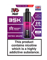 Buy IVG XL 35K Prefilled Pod Vape - Retro Grape