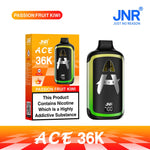 Buy JNR ACE 36k Prefilled Vape Kit Pack of 5 - Passionfruit Kiwi
