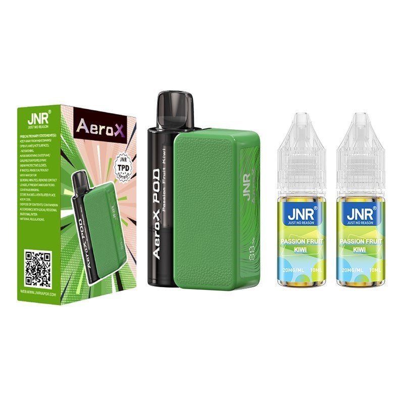 Buy JNR AeroX 32000 Prefilled Pod Vape (BOX OF 5) - Passionfruit Kiwi