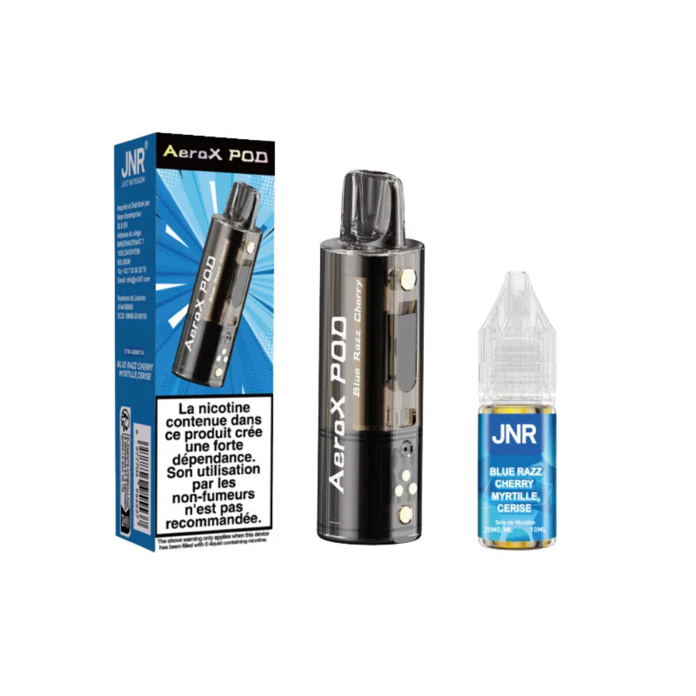 Buy JNR AeroX 32k Prefilled Pods Pack of 5 - Blue Razz Cherry
