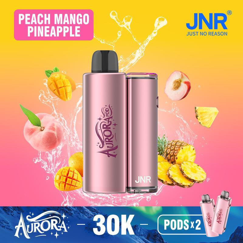 Buy JNR Aurora 30k Puffs Prefilled Pod Vape Kit - (BOX OF 5) - Watermelon Ice / Watermelon Bubble Gum