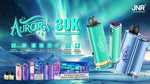 Buy JNR Aurora 30k Puffs Prefilled Pod Vape Kit - (BOX OF 5) - Watermelon Ice / Watermelon Bubble Gum