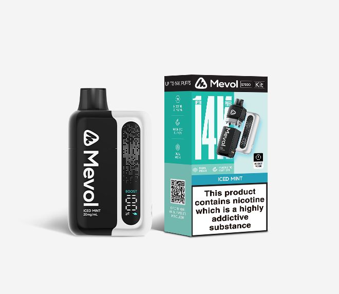 Buy Mevol S7000 Prefilled Pod Kit - 14k Puffs Box of 5 - Iced Mint