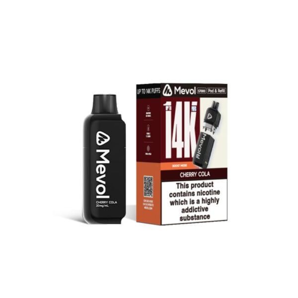Buy Mevol S7000 Replacement Pods Box of 5 - Cherry Cola