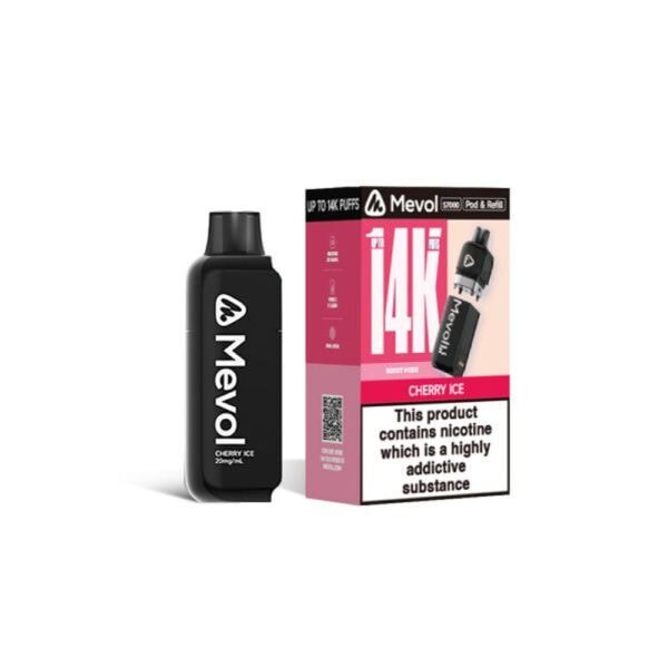 Buy Mevol S7000 Replacement Pods Box of 5 - Cherry Ice