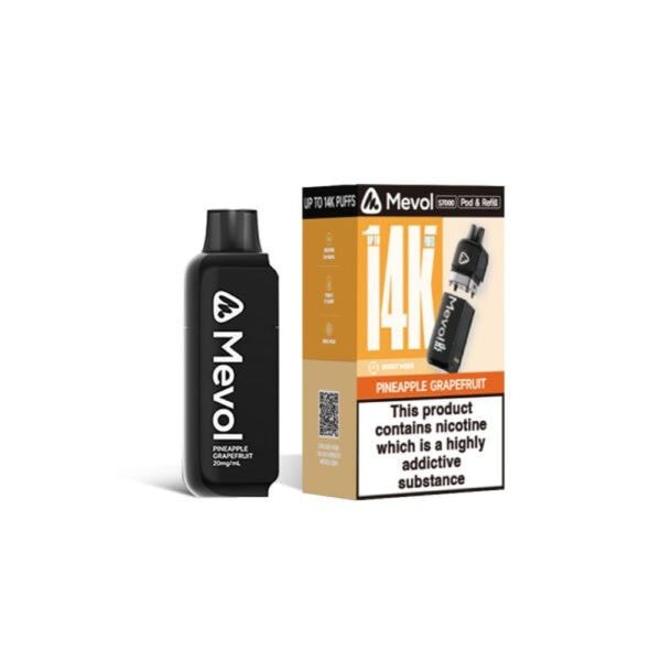 Buy Mevol S7000 Replacement Pods Box of 5 - Pineapple Grapefruit