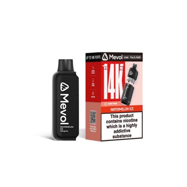 Buy Mevol S7000 Replacement Pods Box of 5 - Watermelon Ice