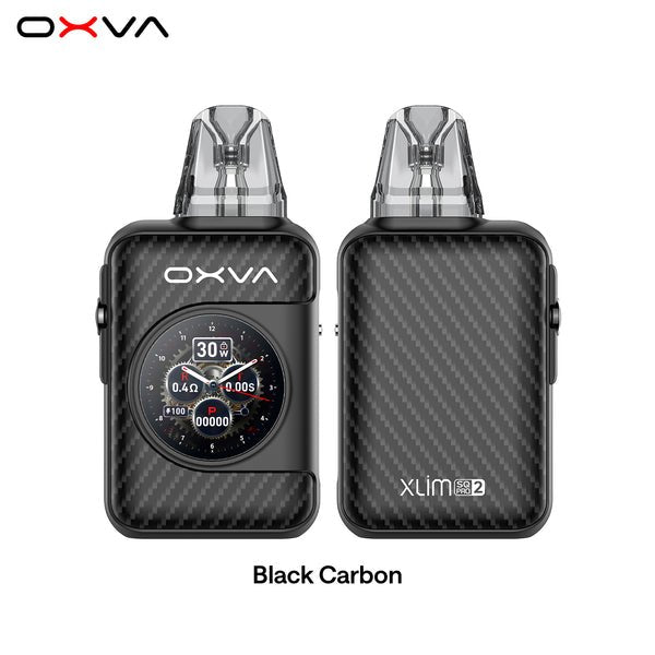 Buy OXVA Xlim SQ Pro 2 Pod Vape Kit - Black Carbon