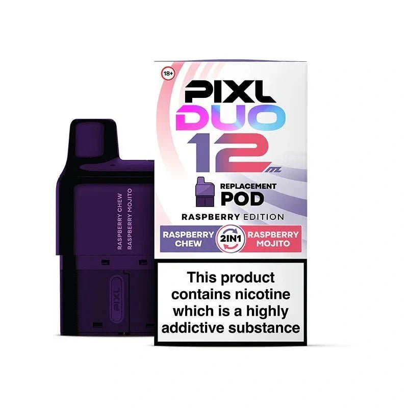 Buy PIXL Duo 12 Replacement Pods Pack of 5 - Raspberry Edition