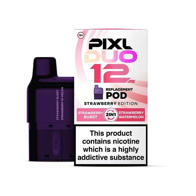 Buy PIXL Duo 12 Replacement Pods Pack of 5 - Strawberry Edition