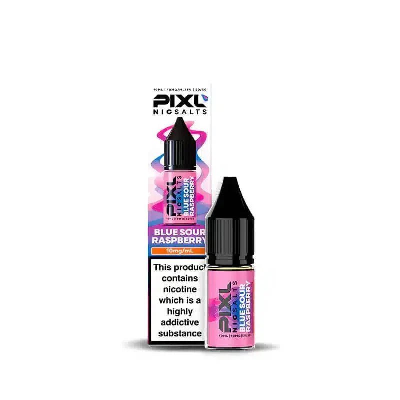 Buy PIXL Nic Salt 10ml E - Liquids Box of 10 - Blue Sour Raspberry