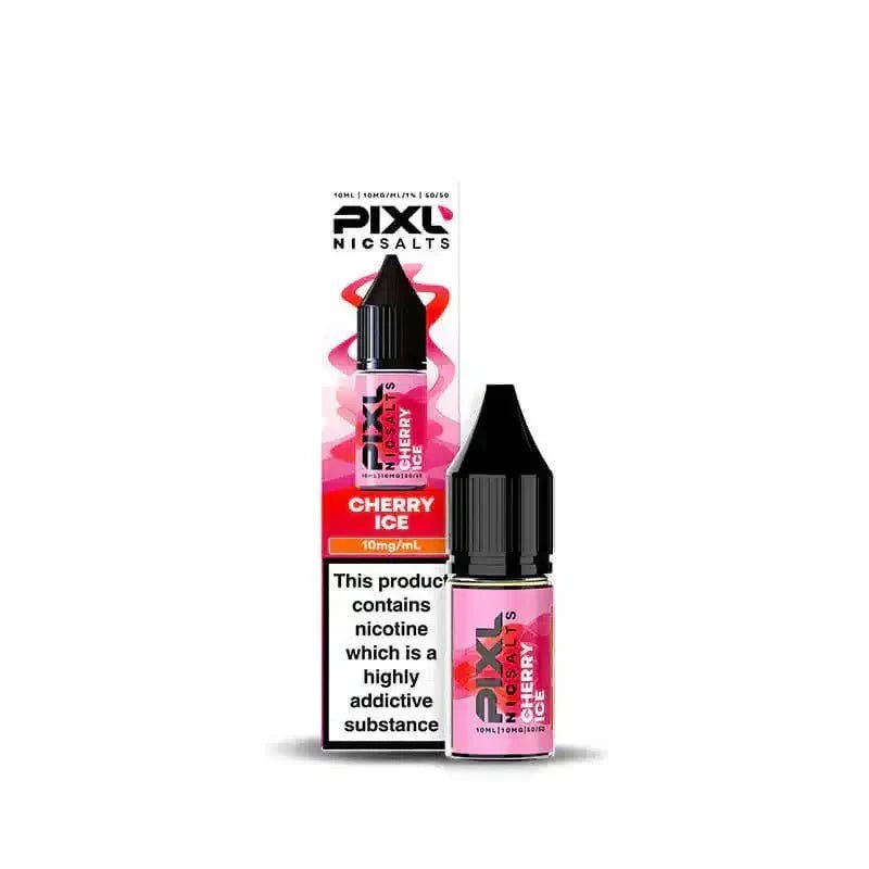 Buy PIXL Nic Salt 10ml E - Liquids Box of 10 - Cherry Ice