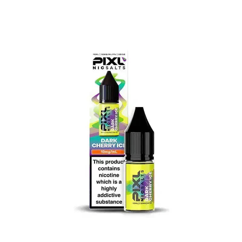 Buy PIXL Nic Salt 10ml E - Liquids Box of 10 - Dark Cherry Ice