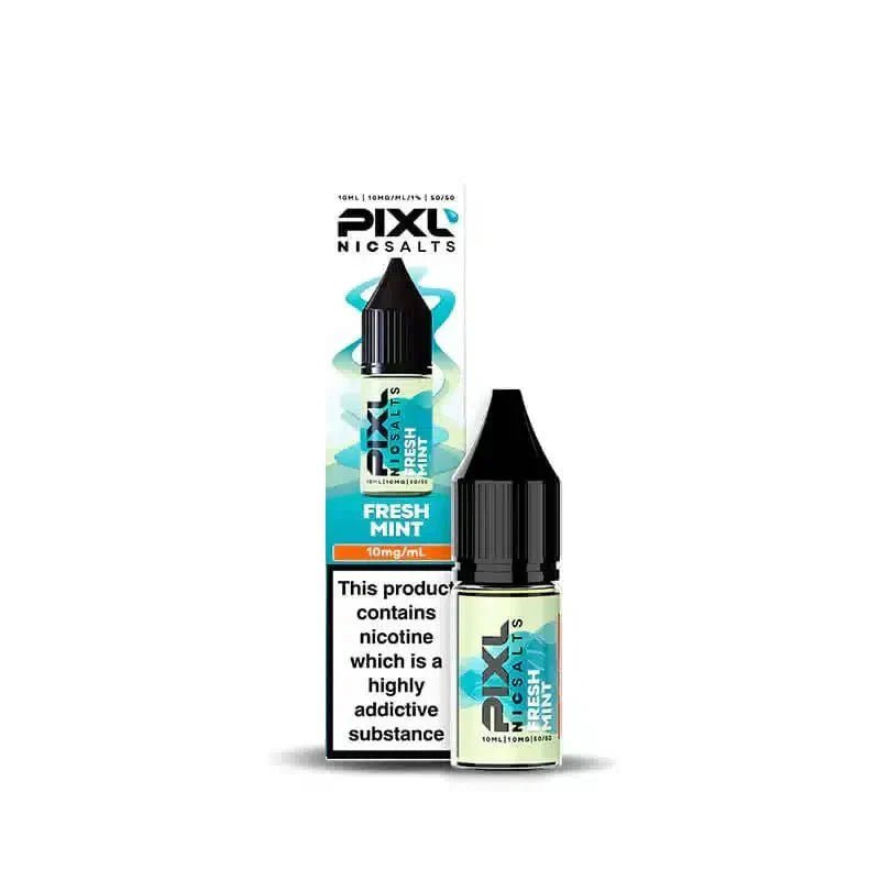 Buy PIXL Nic Salt 10ml E - Liquids Box of 10 - Fresh Mint