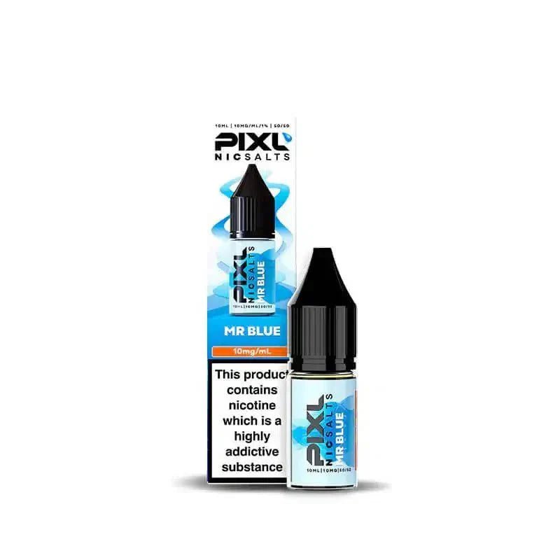 Buy PIXL Nic Salt 10ml E - Liquids Box of 10 - Mr Blue