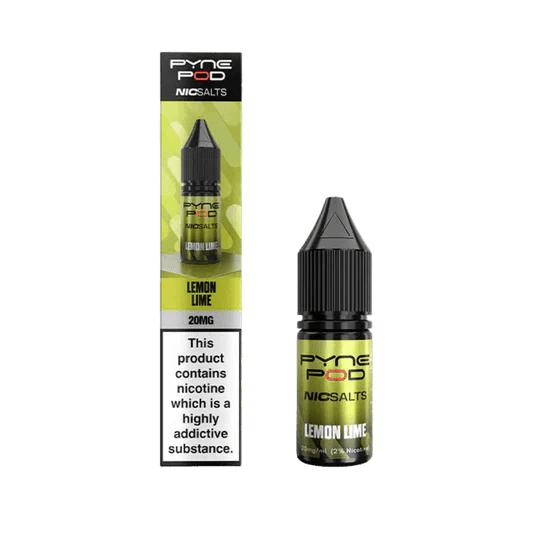 Buy Pyne Pod Nic Salts 10ml E-liquid Box of 10 - Lemon Lime
