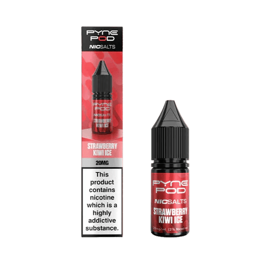 Buy Pyne Pod Nic Salts 10ml E-liquid Box of 10 - Strawberry Kiwi Ice
