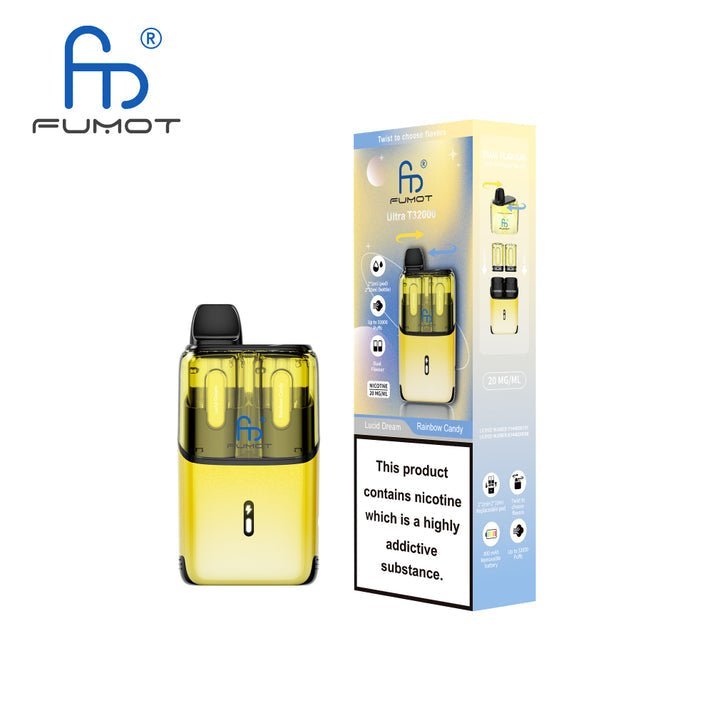 Buy RandM Fumot T32000 Ultra Prefilled Pod Kit Pack of 5 - Lucid Dream / Rainbow Candy