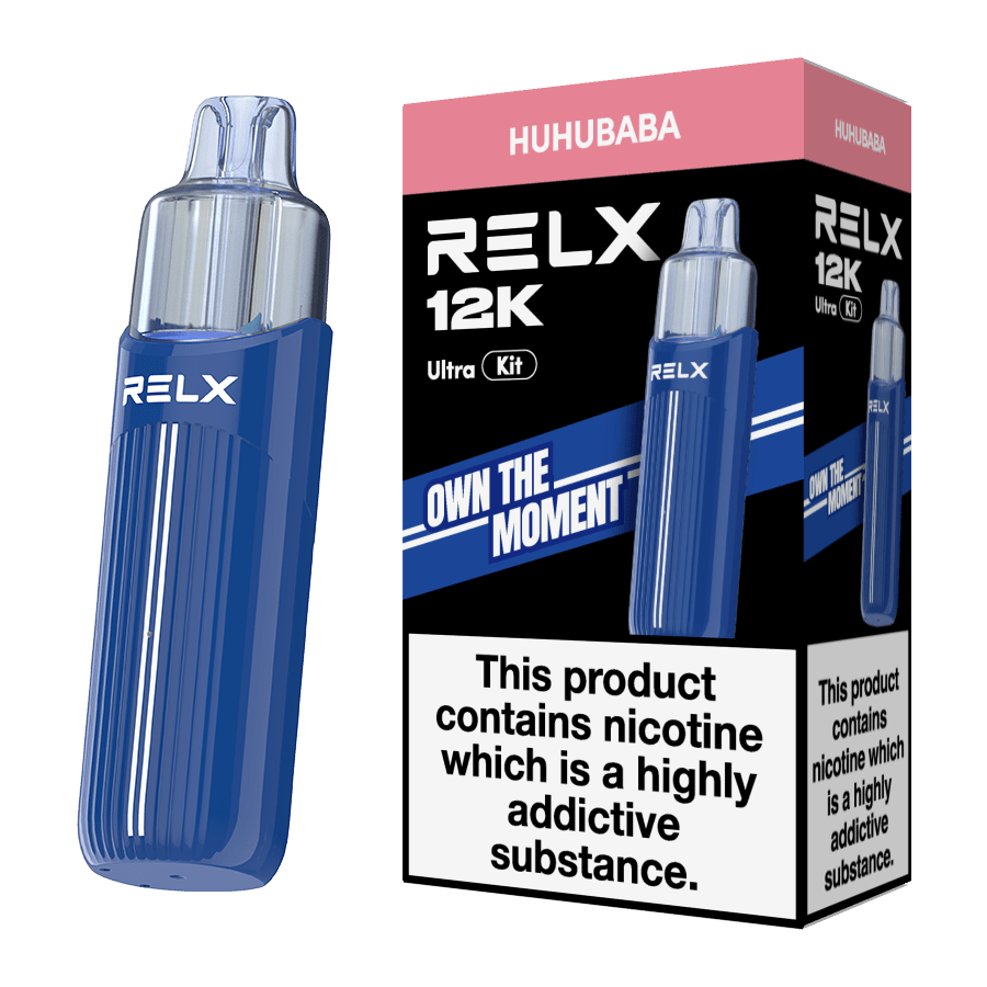 Buy Relx 12k Ultra Pod Vape Kit Box of 5 - Huhu Baba