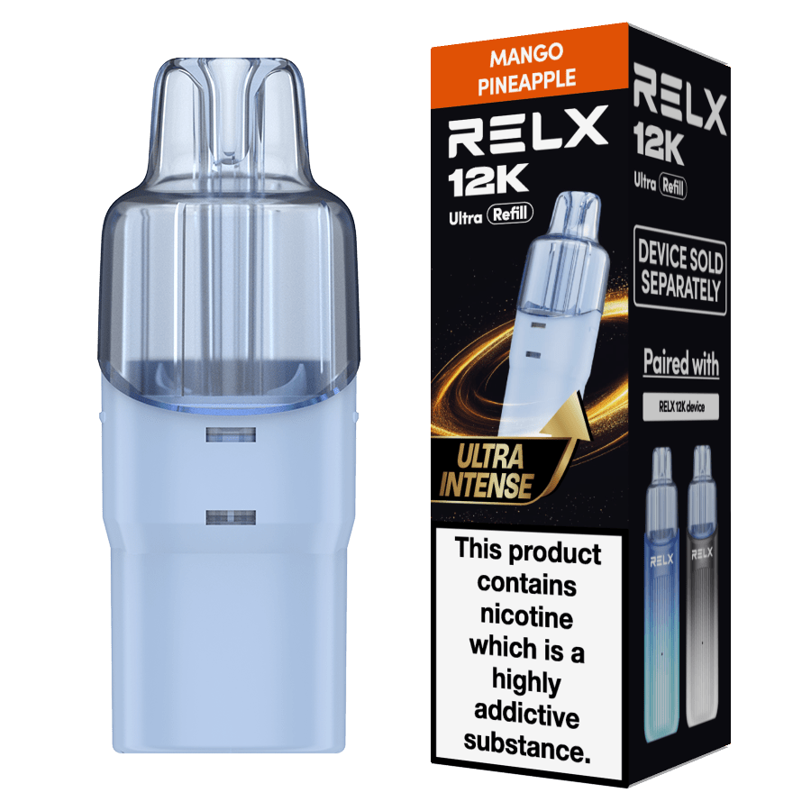 Buy Relx 12k Ultra Refill Pods Pack of 5 - Mango Pineapple