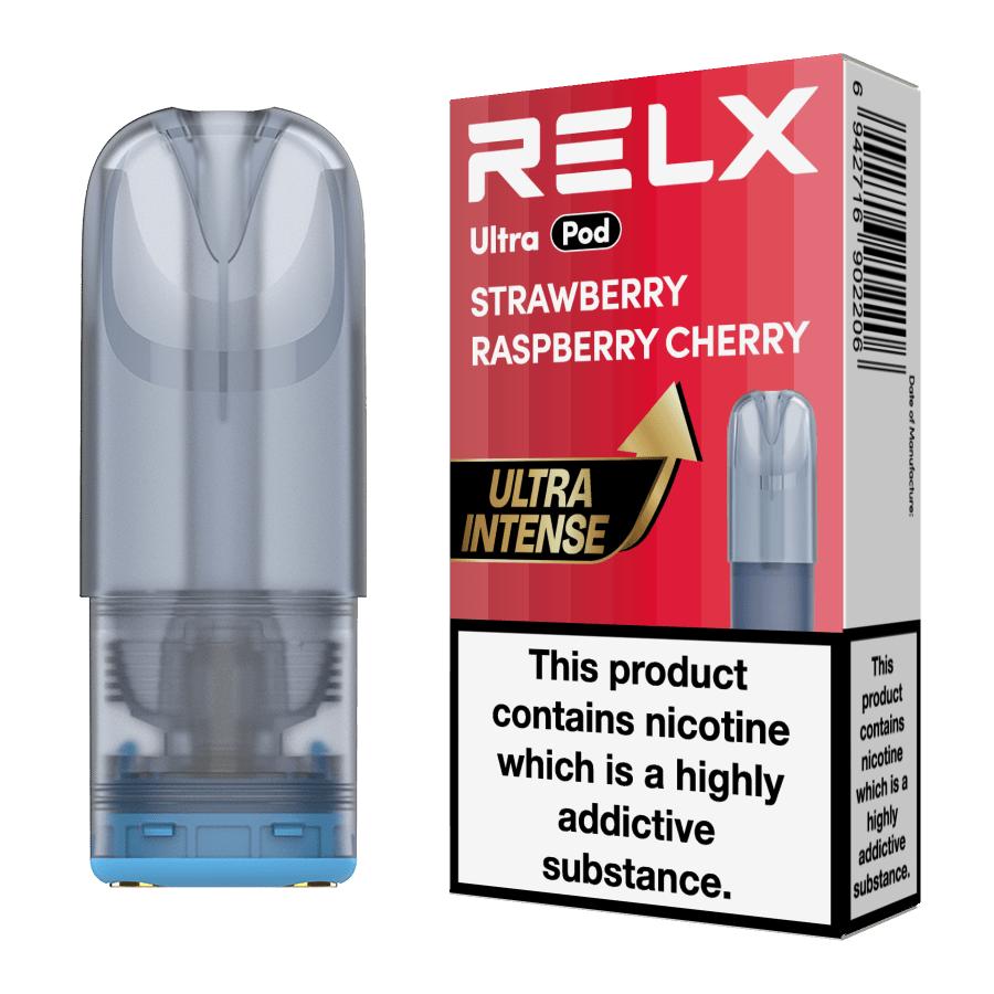 Buy Relx Ultra Refill Pods Pack of 5 - Strawberry Raspberry Cherry
