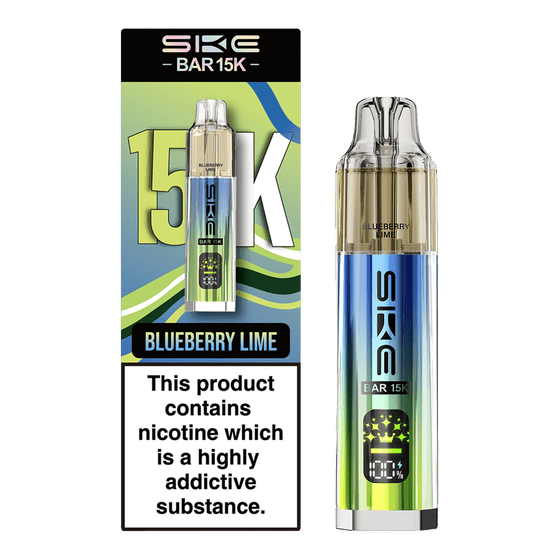 Buy Ske Bar 15k Prefilled Pod Vape Kit Box of 5 - Blueberry Lime
