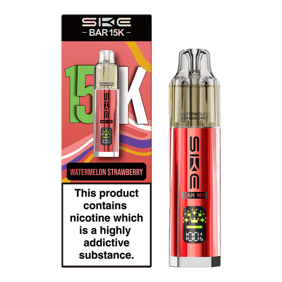 Buy Ske Bar 15k Prefilled Pod Vape Kit Box of 5 - Watermelon Strawberry