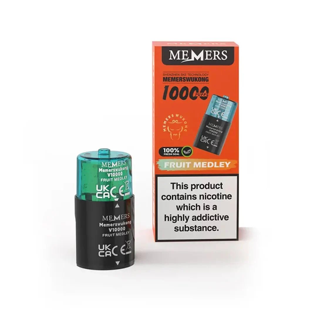 Buy Ske Memers Wukong V10000 Prefilled Pods Pack of 5 - Fruit Medley