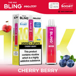 Buy The Crystal Bling Max 10000 Vape Kit Box of 5 - Cherry Berry