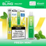 Buy The Crystal Bling Max 10000 Vape Kit Box of 5 - Fresh Mint
