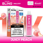 Buy The Crystal Bling Max 10000 Vape Kit Box of 5 - Juicy Peach