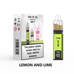 Buy The Crystal Pro CP 15k Prefilled Pod Vape Box of 5 - Lemon & Lime
